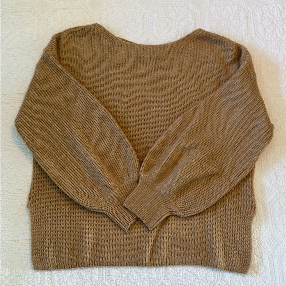 Cozy Tan Sweater
